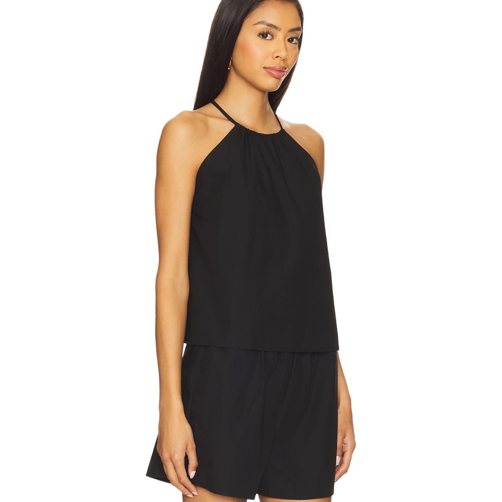 Tauni Halter Top in Black